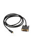 1m 1M/1.8M Micro HDTV HDMI MicroHDMI HD To DVI DVI-D 24+1Pin Adapter Cables 3D 1080p For LCD DVD - 6