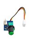 DC 12V PWM Speed Controller Fan Speed governor 4 Wire Computer Temperature control Switch for PC ... - 7
