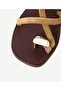 Thin Strap Single Toe Suede Sandals - 5