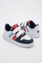 Unisex Children's Red Blue White Sneaker with Velcro Double Stripes Lightweight Comfortable Daily Sports Shoes Zl001 - 5