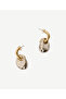 Two-Color Dangle Earrings - 2