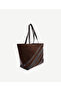 Patch Look Leather Shoulder Bag - 2