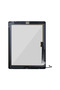 Black with button Touch For iPad 4 A1458 A1459 A1460 Touch Screen Digitizer Front Glass Panel Replac - 3
