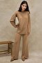 Stylish Knitwear Sweater Pants Set - 2