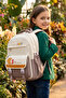 Ççs 51951 School Backpack Student Daily Travel Holiday Sports Walking Trip Beige - 2