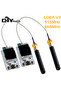 مجموعتان من أجهزة ESP32 Lora V3 بتردد 915 ميجاهرتز مع شاشة OLED مقاس 0.96 بوصة ولوحة تطوير بتردد 868 ميجاهرتز و915 ميجاهرتز LoRa32
