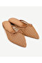 Closed Front Slippers with Bow Detail - 4