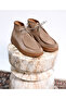 أحذية من جلد الغزال مع نعل مطاطي - 5