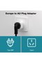 2pcs 2/4pcs 3Pin AU NZ Power Plug Adapter EU to AU/NZ Plug Converter, New Zealand Australia Travel P - 2