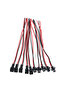 15cm 10Pcs Long JST SM 2pins Plug Male To Female Wire Connector - 8