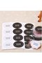 80PCS/lot Round Black and white HAND MADE Craft paper Sealing sticker/Vintage DIY Gifts posted/Ba... - 6