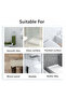 6x2mm-100pcs 100Pcs Self Adhesive Door Stopper Damper Buffer Cabinet Bumpers Silicone Furniture Pad - 6