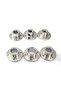 6mm 3/3.17/4/5/6/7/8/10/11/12/14mm Rigid Flange Coupling Motor Guide Shaft Coupler Motor Connector S