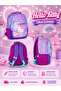 School Bag 2716 Lila Three Compartments