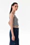 Striped U Neck Body - 4