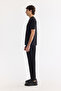 Men's Black Crew Neck Cotton Elastane Regular Fit T-Shirt A61Y1023 - 4