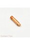 0.8MM 5PCs 5/10PCS, Tip Gas Nozzle MB-15AK M6*25mm Welding Torch Contact Tip Gas Nozzle 0.6/0.8/0.9/ - 3