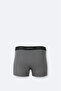 Men's Anthracite Patterned Cotton Single Boxer A52Y9500 - 3