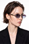 Dorian Silver Black Gradient Sunglasses - 2