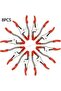 6inch 8PCS 8PCS 2/4/6inch Metal Spring Clamps Tent Clips with Rubber Tips Heavy Duty Spring Metal Cl