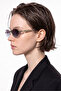 Dorian Silver Black Gradient Sunglasses - 3