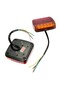2pcs 2pcs 12V 20-LED Trailer Taillight Assembly 107x102x30mm Brake Stop Turn Signal Light Lamp Water - 5