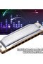 C Key SUZUKI Folkmaster Blues Harmonica Standard Key of C A B E F G Key 10-Hole 20 Tones Diatonic Bl - 8