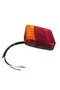 2pcs 2pcs 12V 20-LED Trailer Taillight Assembly 107x102x30mm Brake Stop Turn Signal Light Lamp Water - 3