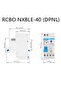 NXB-40 1P 1N(MCB) 20A CHINT NXB-40 NXBLE-40 DPN DPNL 1P+N Replace DZ267-32 6A 10A 16A 20A 25A 32A 40 - 5