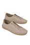 , Women's Genuine Leather Comfort Shoes 16155Z2942 Silver - 4