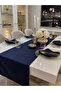 Royal Silvery Navy Blue Runner (Napkin Not Included) - 5