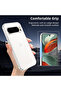 جراب شفاف لهاتف Pixel 9A لهاتف Google Pixel 9 9A 8 8A 7 7A 6 6A 9 10 Pro XL غطاء سيليكون ناعم شفاف - 6