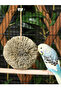 Natural Parrot Grass Ball Hanging Chewing Toy Chew Shred Foraging Bird Cage Accessories For Parak... - 8