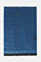 Men's Blue Tassel Patterned Shawl A32Y9410 - 3