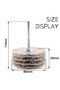 P180 80MM 80mm Nylon Abrasive Wire Grinding Head Wheel Brush Electric Drill Polishing Brush for Meta - 2