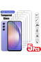 5 Pieces For Samsung A55 5Pcs Tempered Glass For A35 A54 A13 A53 A52 A12 A22 A33 A32 A06 A52S A73