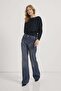 Armalife 1503 Shiny Feather Effect Dressy Women's Blouse - 3