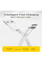 2m WHITE Micro USB Cable 3A Fast Charging Wire Mobile Phone Line USB Adapter Cable Cord For ... - 2