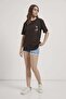 Printed Detailed T-Shirt - 4