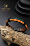 Men's Genuine Leather Bracelet with Exclusive Design – Stylish, Charismatic, and a Gift Alternative for Men's Accessories - 2