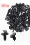 50pcs 8mm Auto Fastener Clips for Peugeot Citroen Bumper Rivet Fender Fastener Clips Plastic Car ... - 8