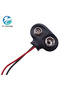 DC 9V Battery Button Power Cable Battery Buckle Snaps Power Cable Connector DC5.5*2.1 For Arduino - 4