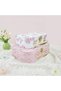 27x22x8.5cm pink flowers 2Pcs Suitcase Gift Box Vintage Flower Series Storage Box Cosmetics Statione - 4