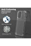 جراب هاتف iPhone 12 لهاتف iPhone 17 16 15 14 13 12 11 Air Pro Max فاخر مقاوم للصدمات من السيليكون الشفاف - 5