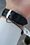 Men's Wristwatch with Silver Strap, Black Color, Numbered, Gift Packaged - 5