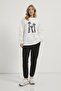 Armalife 10948 Giraffe Figured Bicycle Necklined Women's Shar Fleece-Lined Eatshirt - 3
