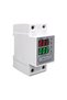 L N 230V 63A TOMZN Din Rail 63A Adjustable Over and Under Voltage Protective Device Protector Relay - 3