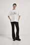 Crew Neck Printed Premium T-Shirt - 3
