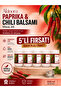 Red Pepper Massage Gel - Intensive Care Cream with Warming Effect Chili Balsam (5X500Ml)