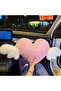 1pc Adorable Duck Heart Car Pillow: Multi-Use Neck Support & Chic Interior Decor- Elevating Trave... - 5